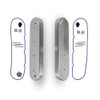 The Right Stuff Detailing Gen III/Gen IV LS Valve Cover Kit, 10AN Breather Fittings, Finned Top, Natural - (LSVALC-K)
