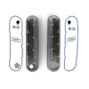 The Right Stuff Detailing Gen III/Gen IV LS Valve Cover Kit, 10AN Breather Fittings, Finned Top, Satin - (LSVALCF-S-K)