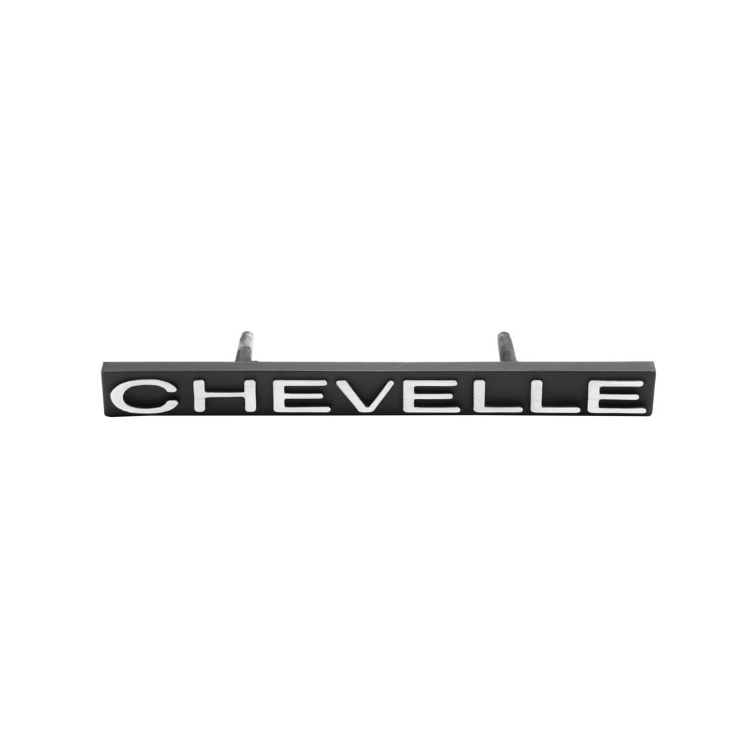 Trim Parts 1971 Chevrolet Chevelle Grille "Chevelle" Emblem W/Fasteners, Each - (4741)