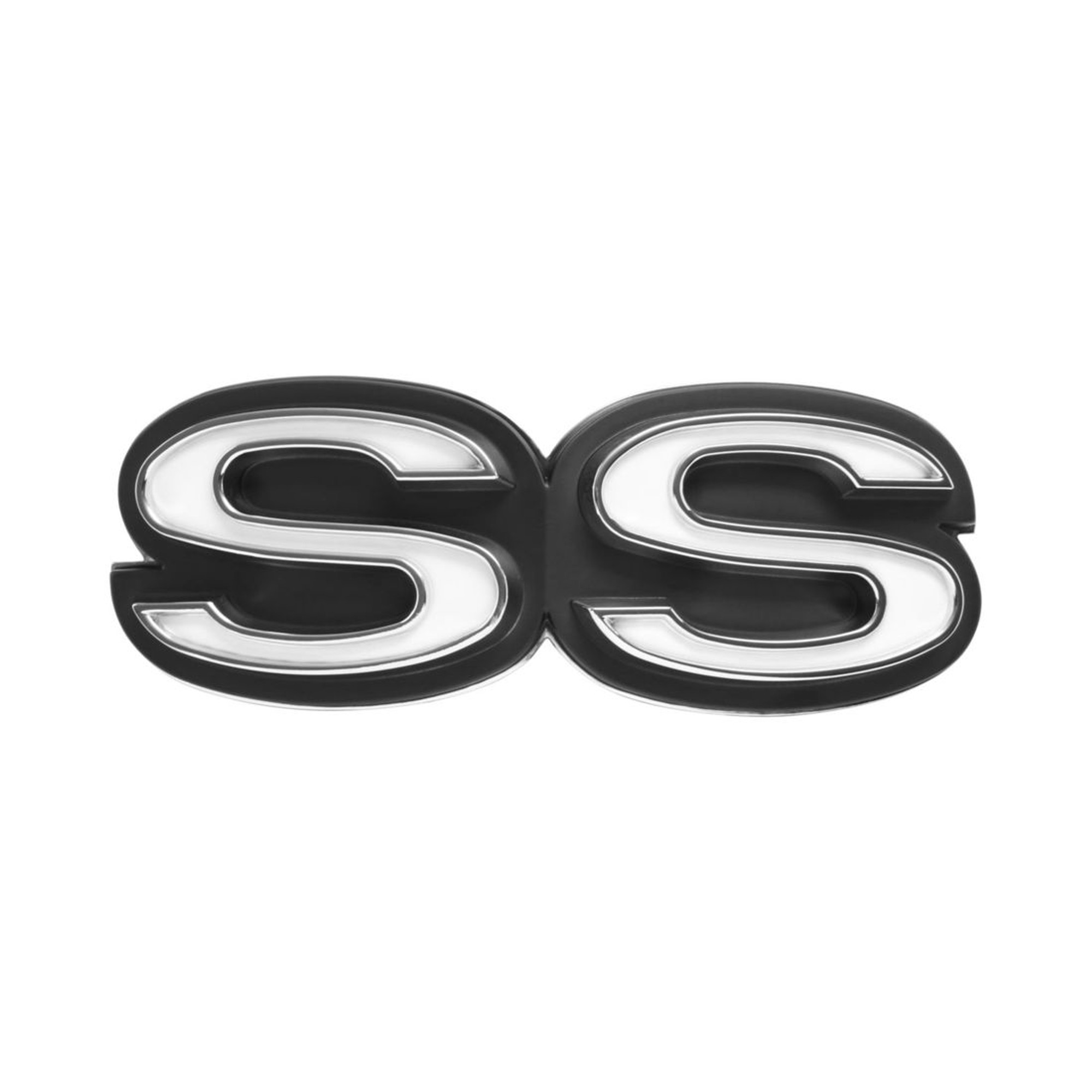 Trim Parts 1972 Chevrolet Chevelle Grille "SS" Emblem W/Fasteners, Each - (4770)