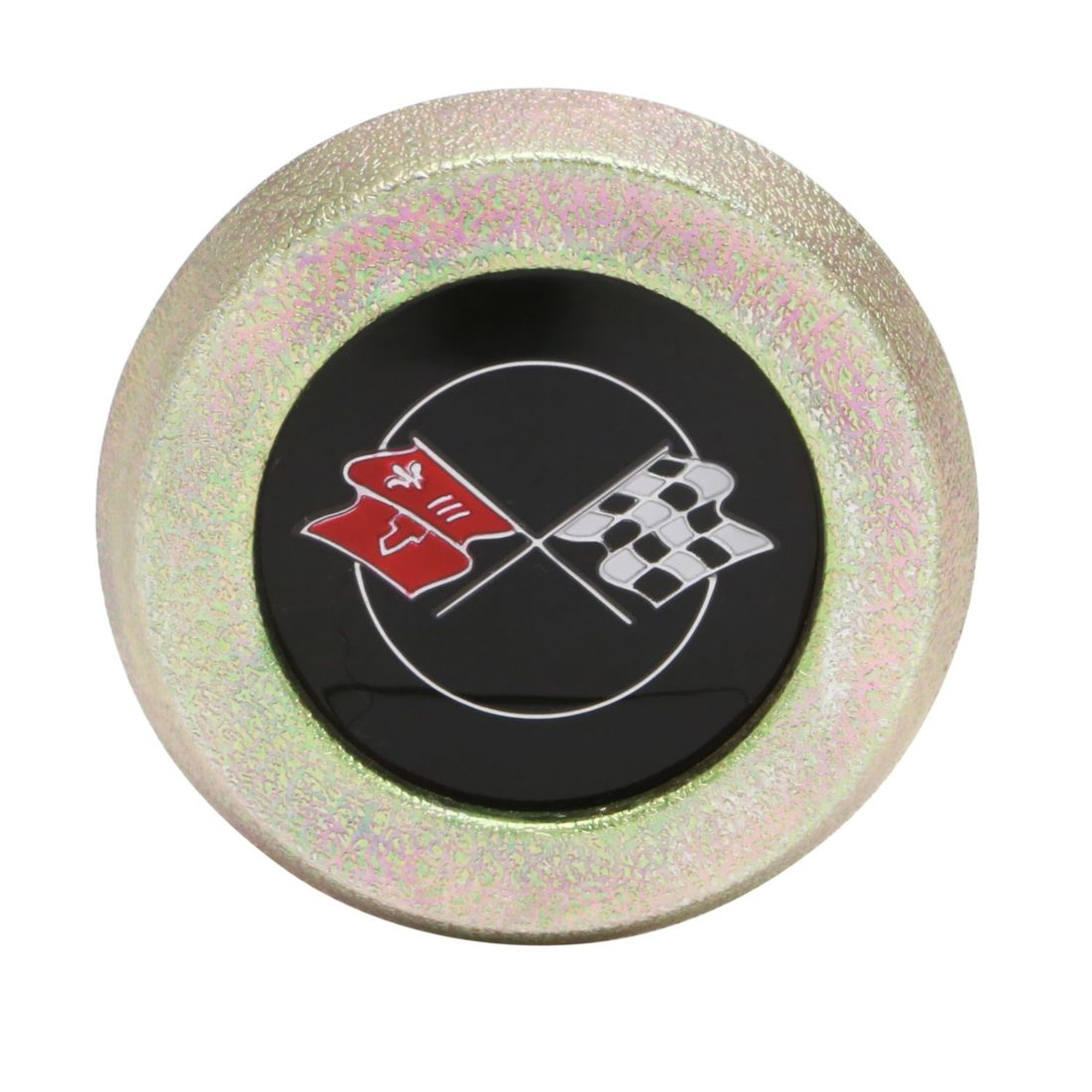 Trim Parts 1969-1975 Corvette Primered Horn Button W/O Tilt & Telescopic Steering, Each - (5073B)