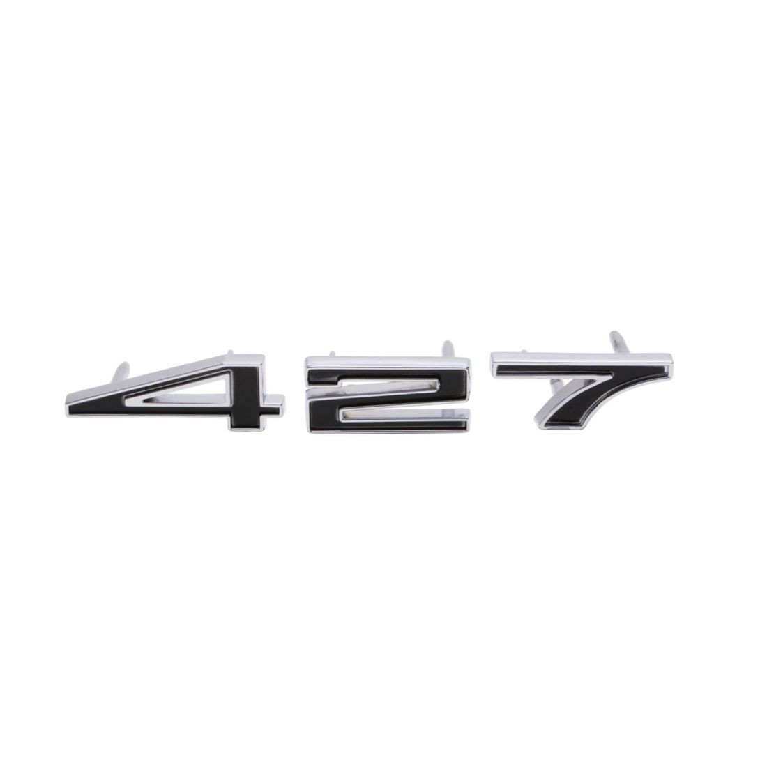 Trim Parts 1967-69 Chevrolet Corvette Black Hood "427" Number Set, Each - (5185)
