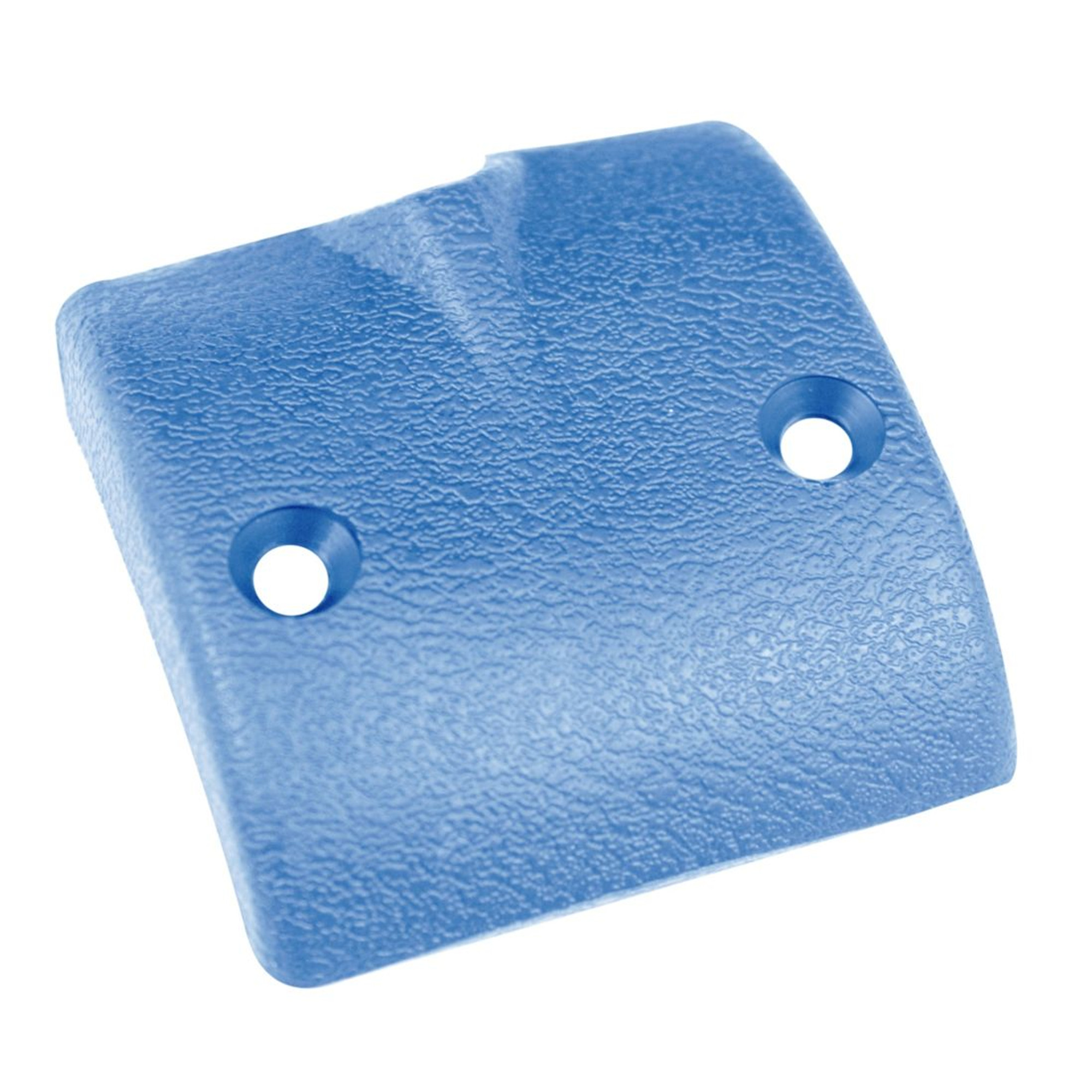 Trim Parts 1967 Chevrolet Corvette Medium Blue Rear View Mirror Bracket Cover, Each - (5224B)