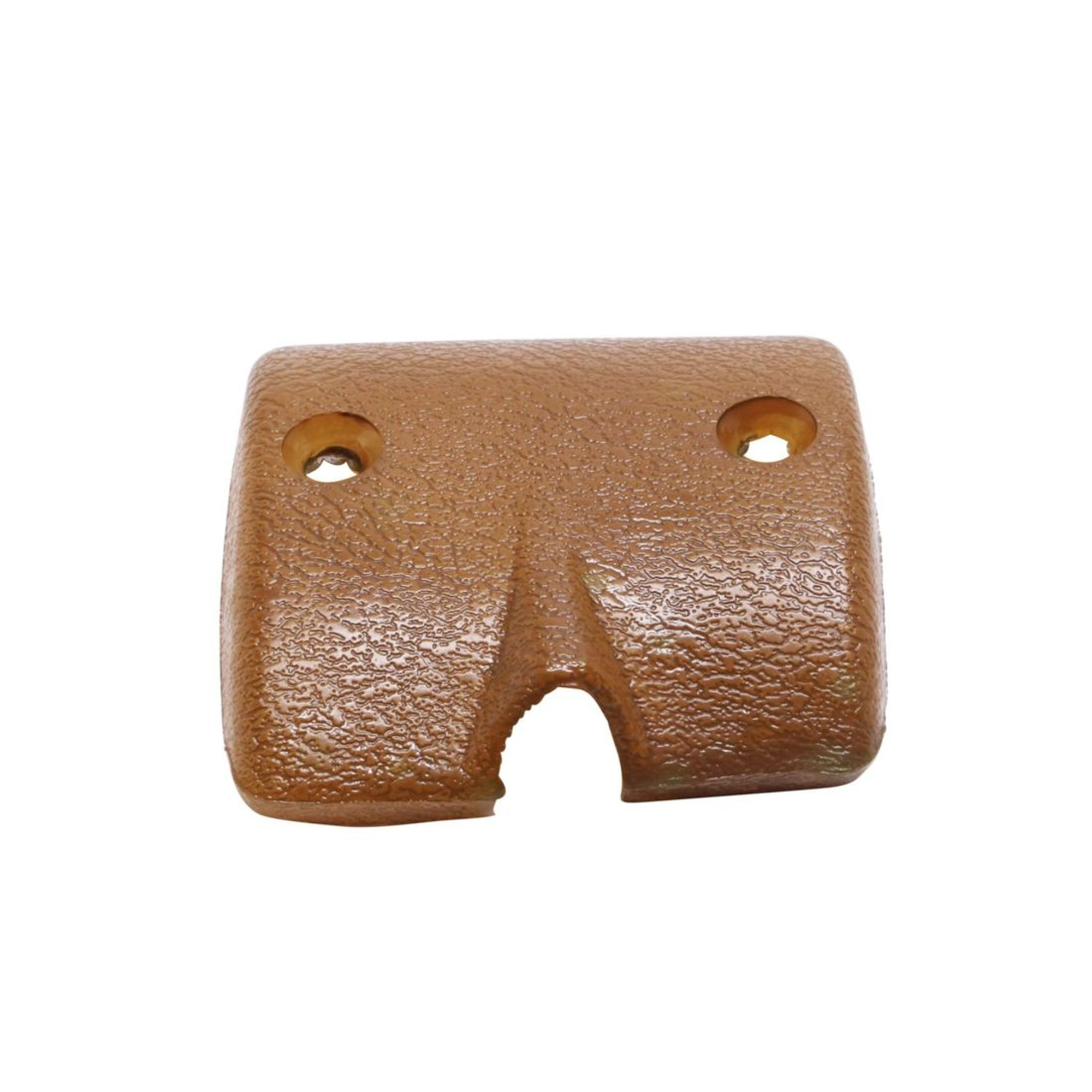 Trim Parts 1967 Chevrolet Corvette Dark Saddle Rear View Mirror Bracket Cover, Each - (5224C)