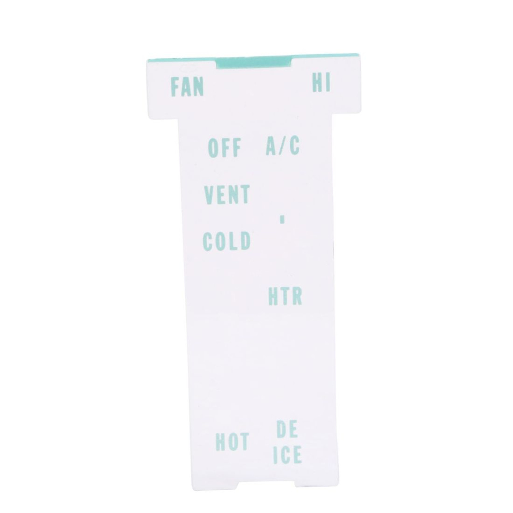 Trim Parts 1968 Chevrolet Corvette W/Air Climate Control Lens, Each - (5540)