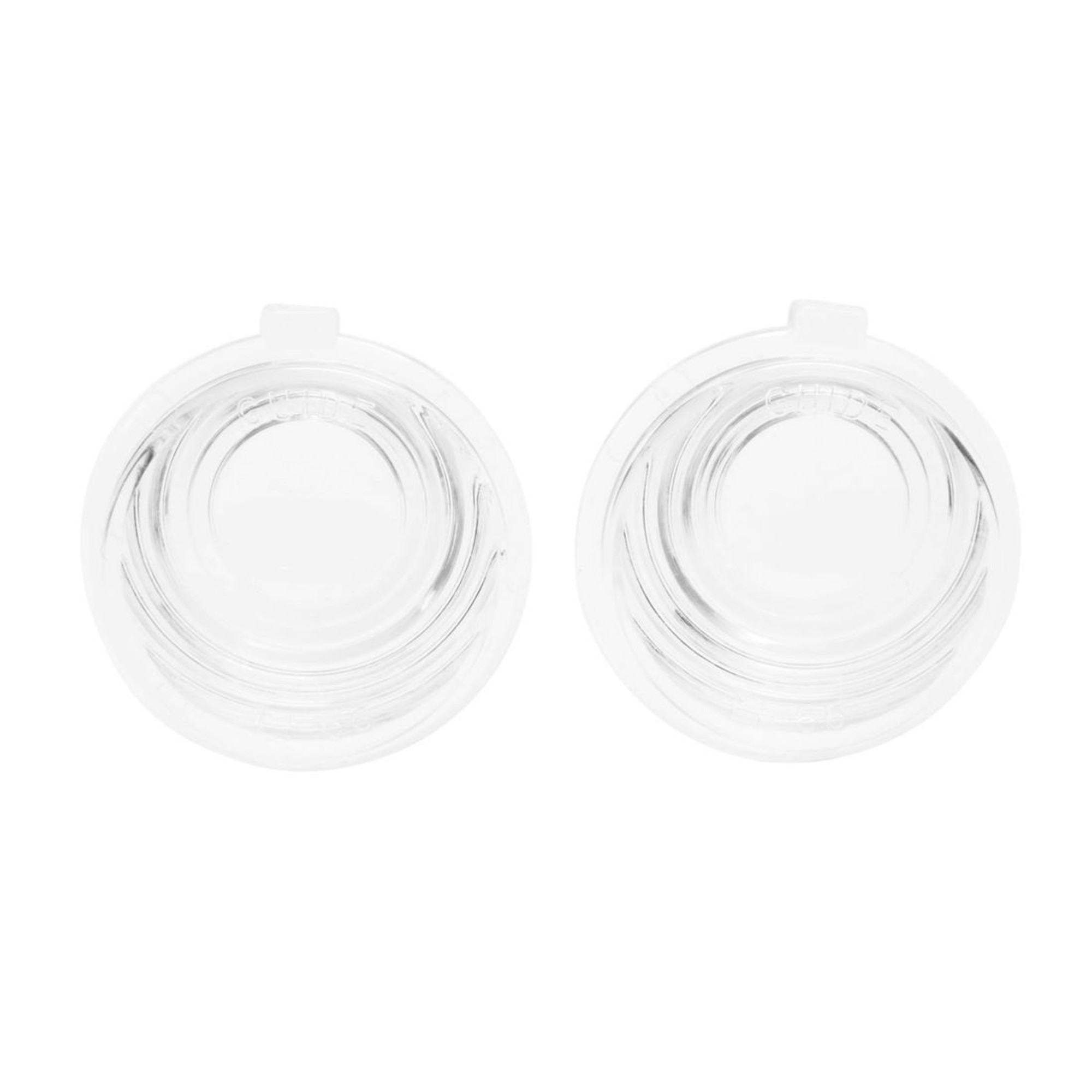 Trim Parts 1955-56 Chevrolet Full Size Cars License Lamp Light Lens, Pair - (A1475)