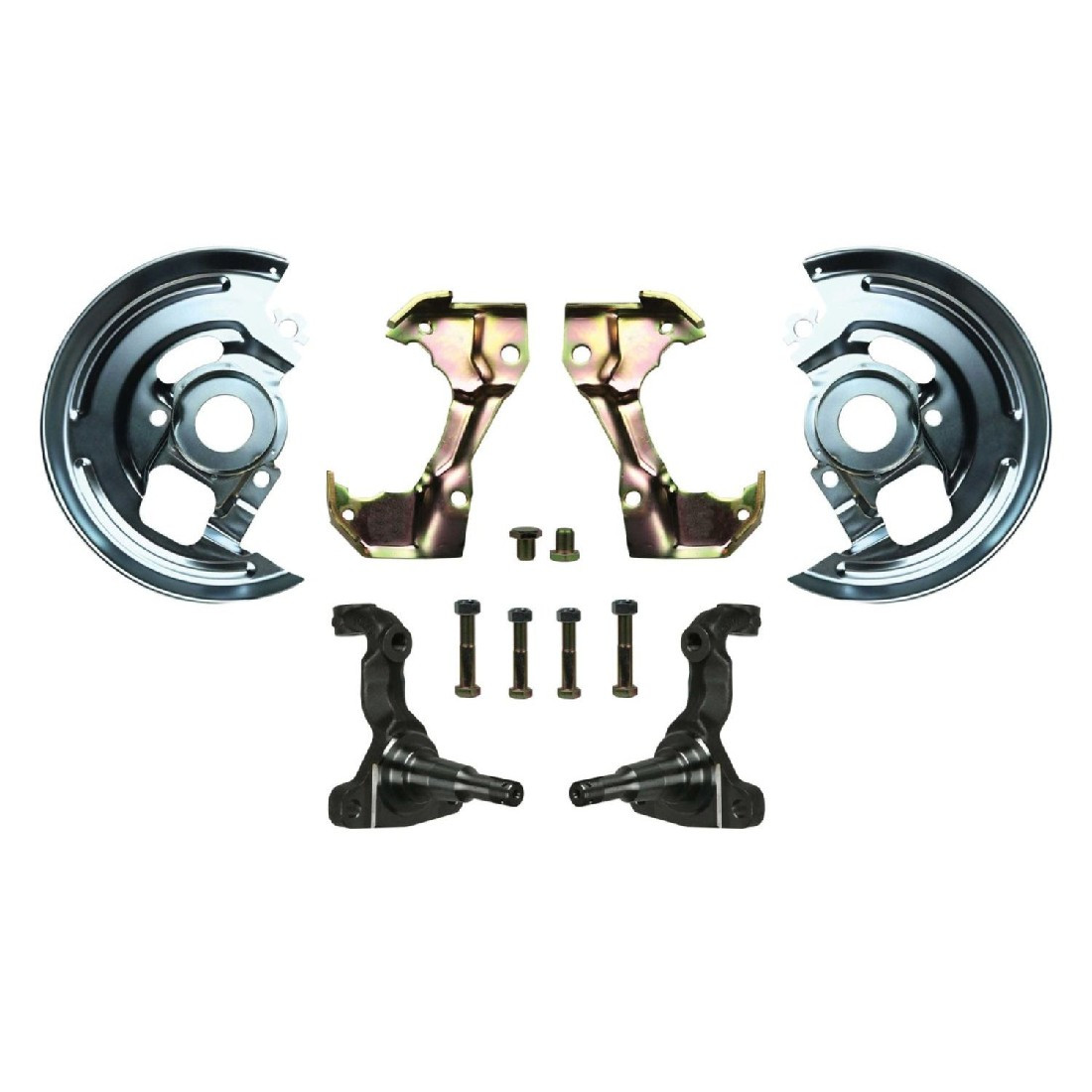 The Right Stuff 67-68 GM A/F-Body, Mini Kit W/4-Pison Calipers, Front Disc Brake Conversion Kit - (AFXMD3)