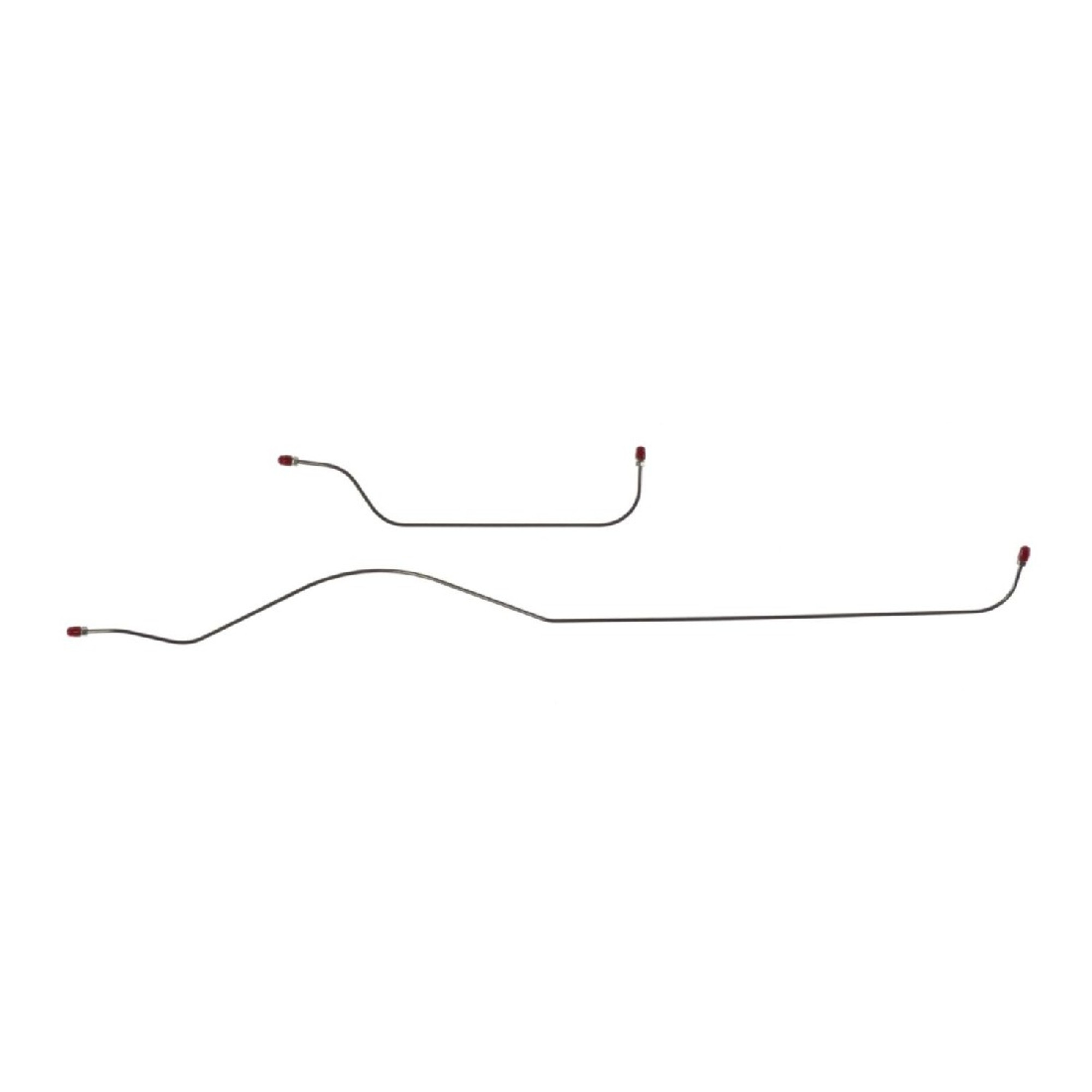 The Right Stuff 53-54 150, 210 & Bel Air Manual Drum Pre-Bent OE Steel Rear Axle Brake Line - (BRA5301)