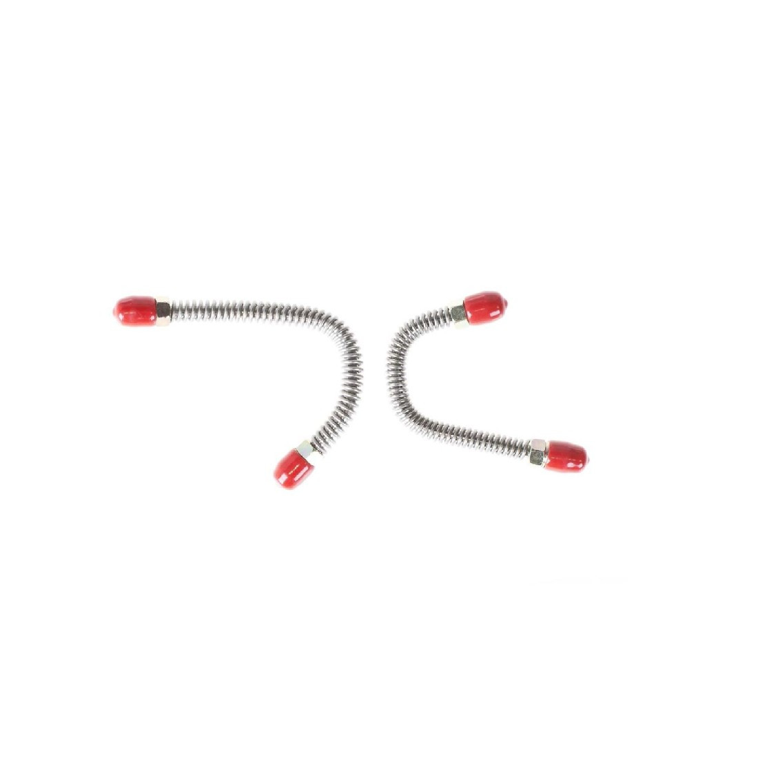 The Right Stuff 1967-68 Chevelle W/3/8" Right & 7/16" Left OE Steel Front Caliper Inlet Line - (CFC6702)