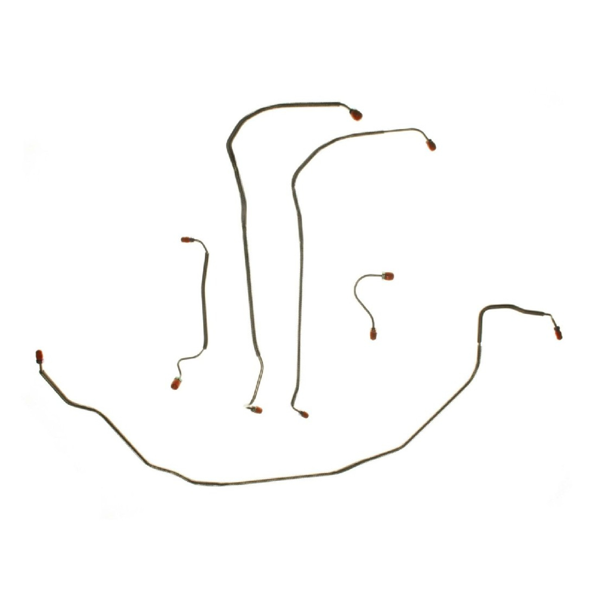 The Right Stuff 69 Chevelle Power Disc Pre-Bent OE Steel Front Brake Line Kit - (CKT6903)