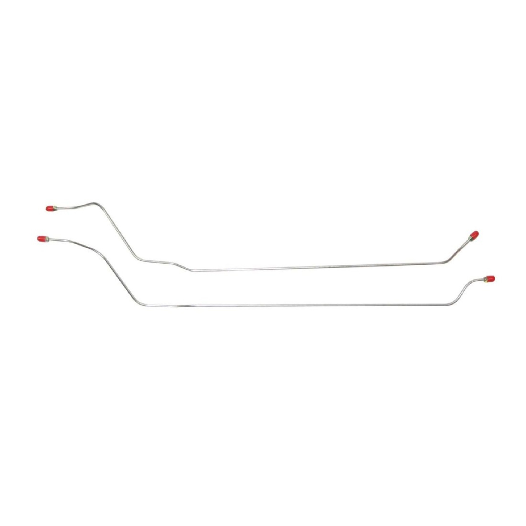 The Right Stuff 64-67 Chevelle Rear Axle Pre-Bent OE Steel Brake Line Kit - (CRA6403)