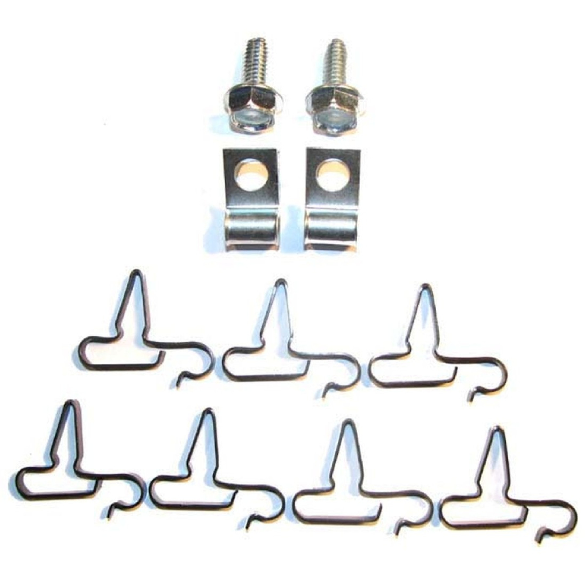 The Right Stuff 1970-74 Mopar E-Body 11-Piece Brake Line Clip Set - (ECS001)