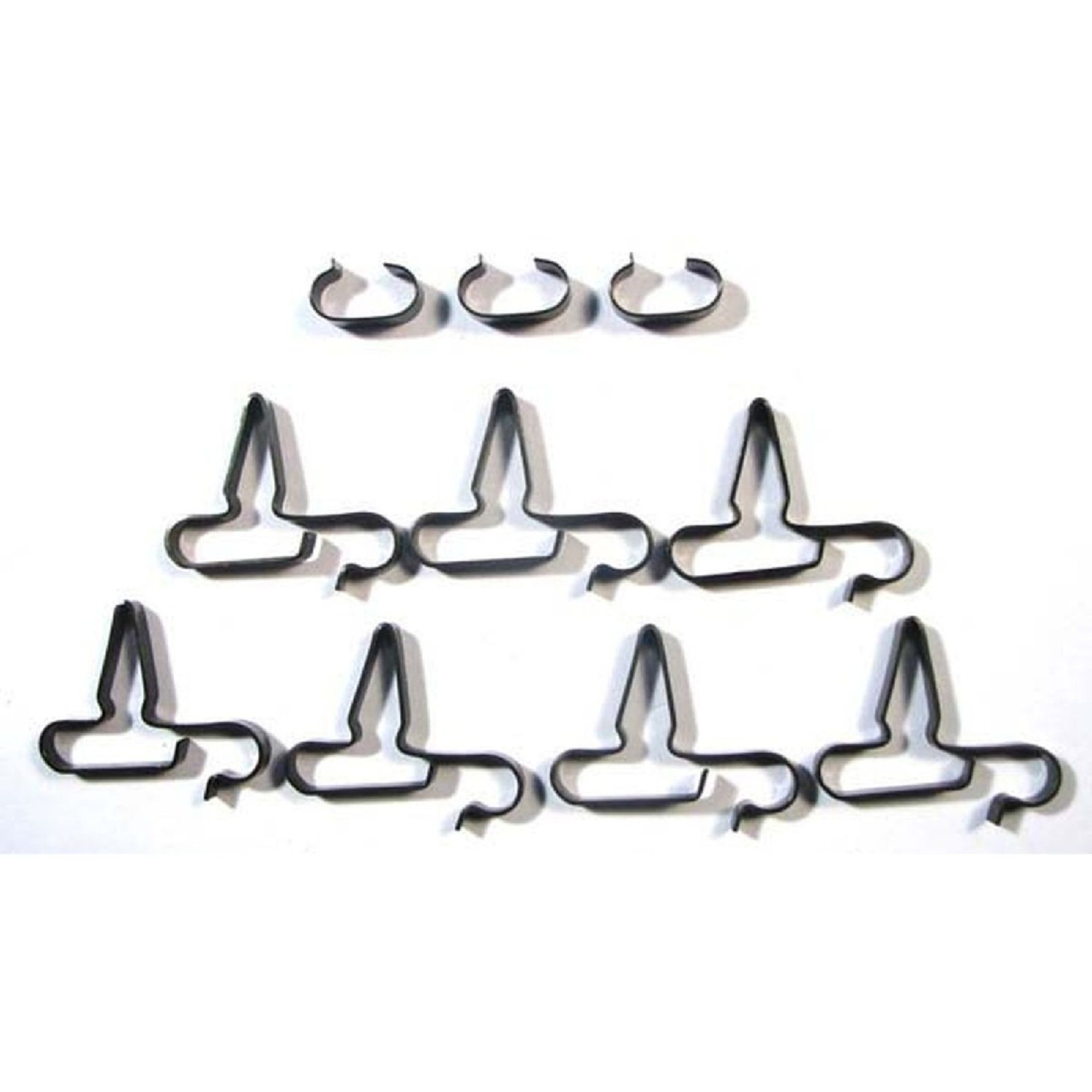 The Right Stuff 1970-74 Mopar E-Body, 5/16" Fuel Line Clip Set - (ECS005)