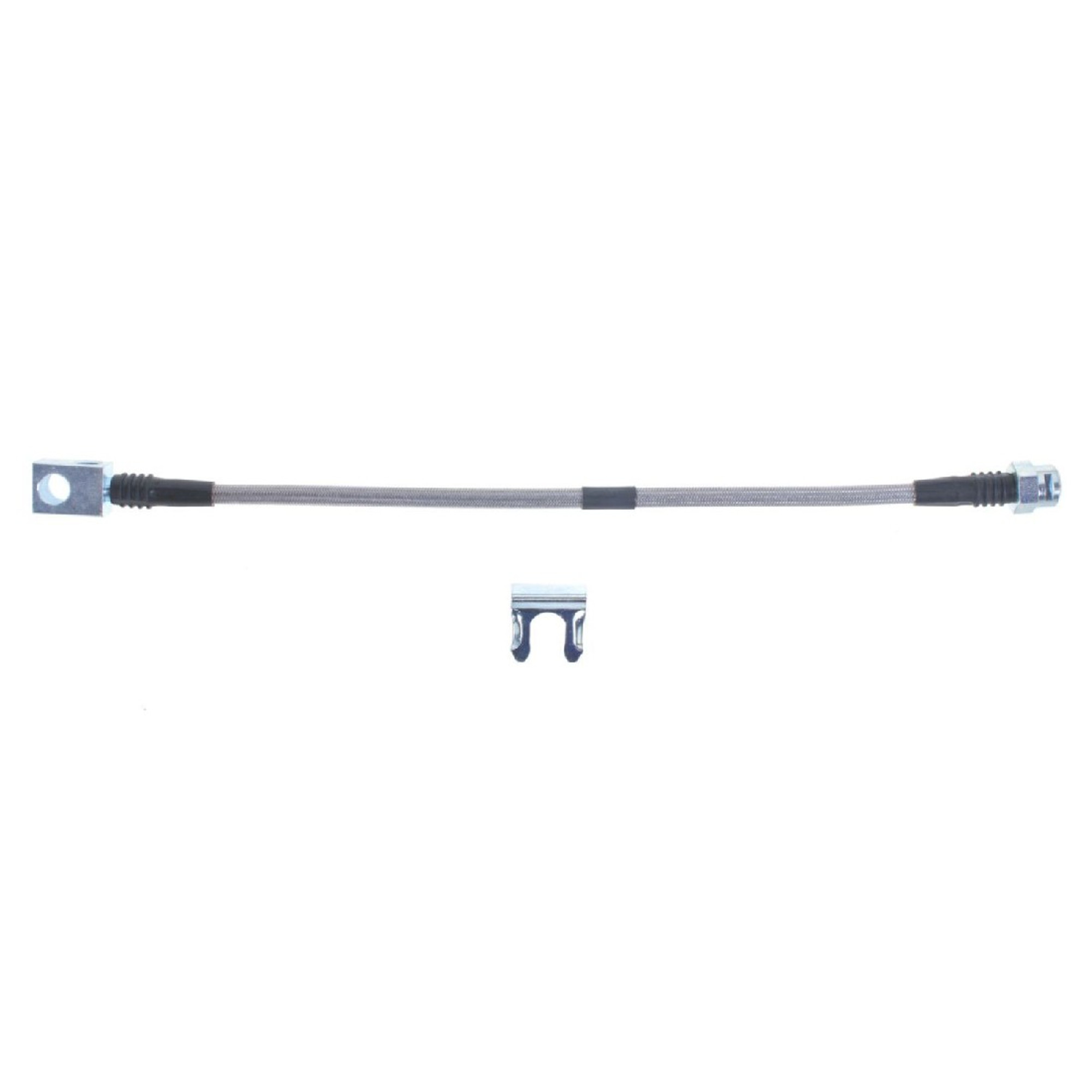 The Right Stuff 1974-75 GM F/X-Body Braided Stainless Steel Rear Brake Flex Hoses - (FH12S)