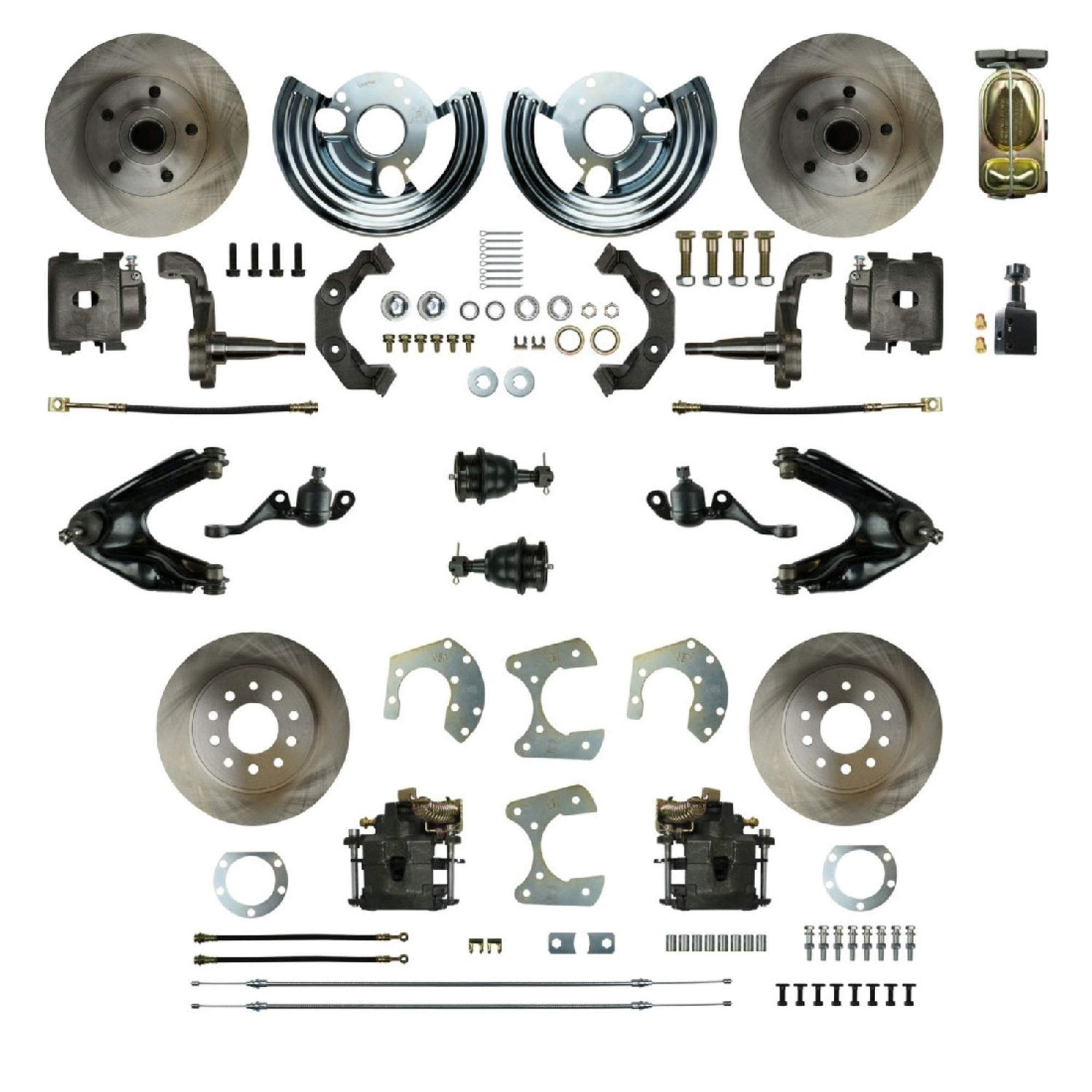 The Right Stuff | MDC46SD-P | 4 Wheel Disc Brake Conversion Kit