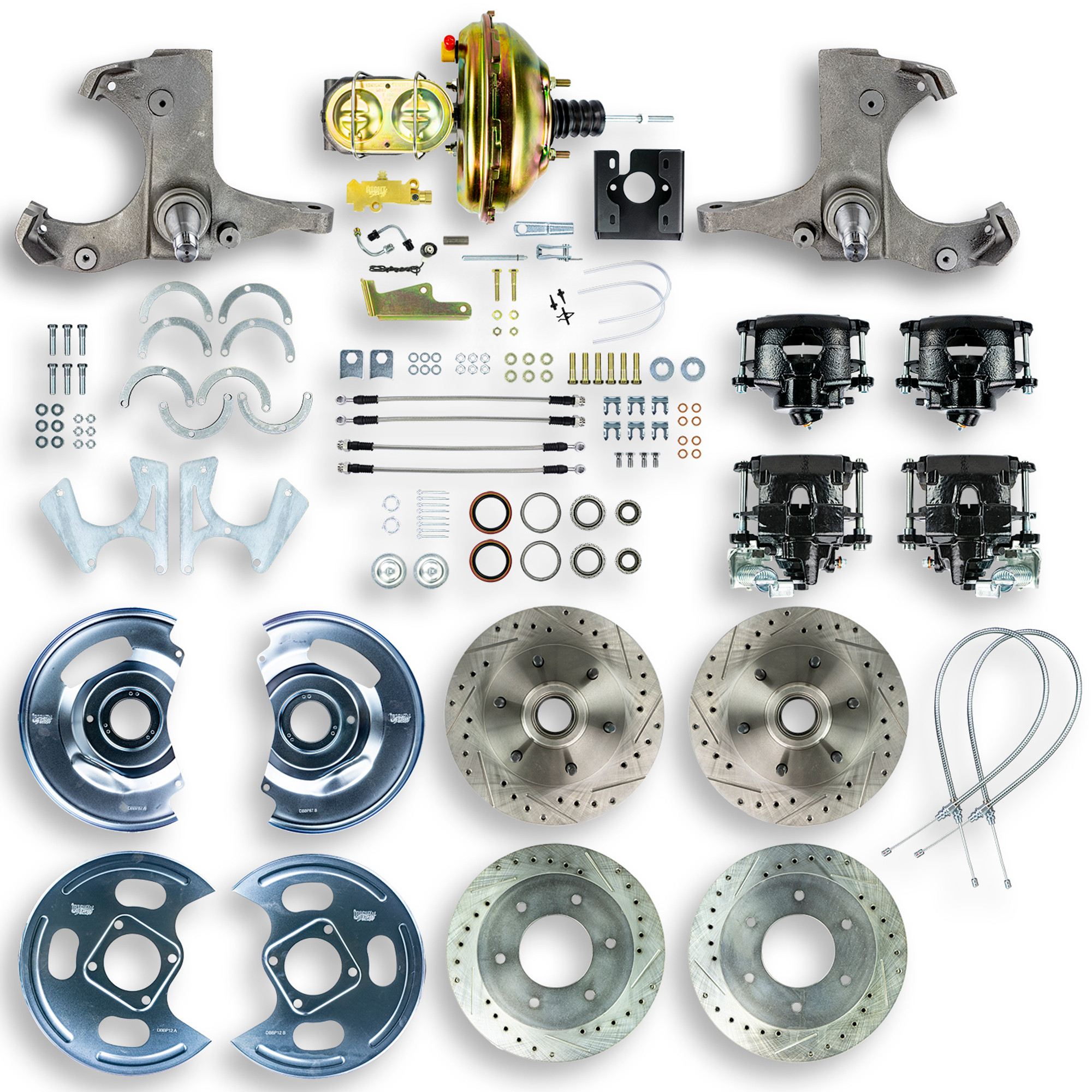 four wheel disc brake conversion kit