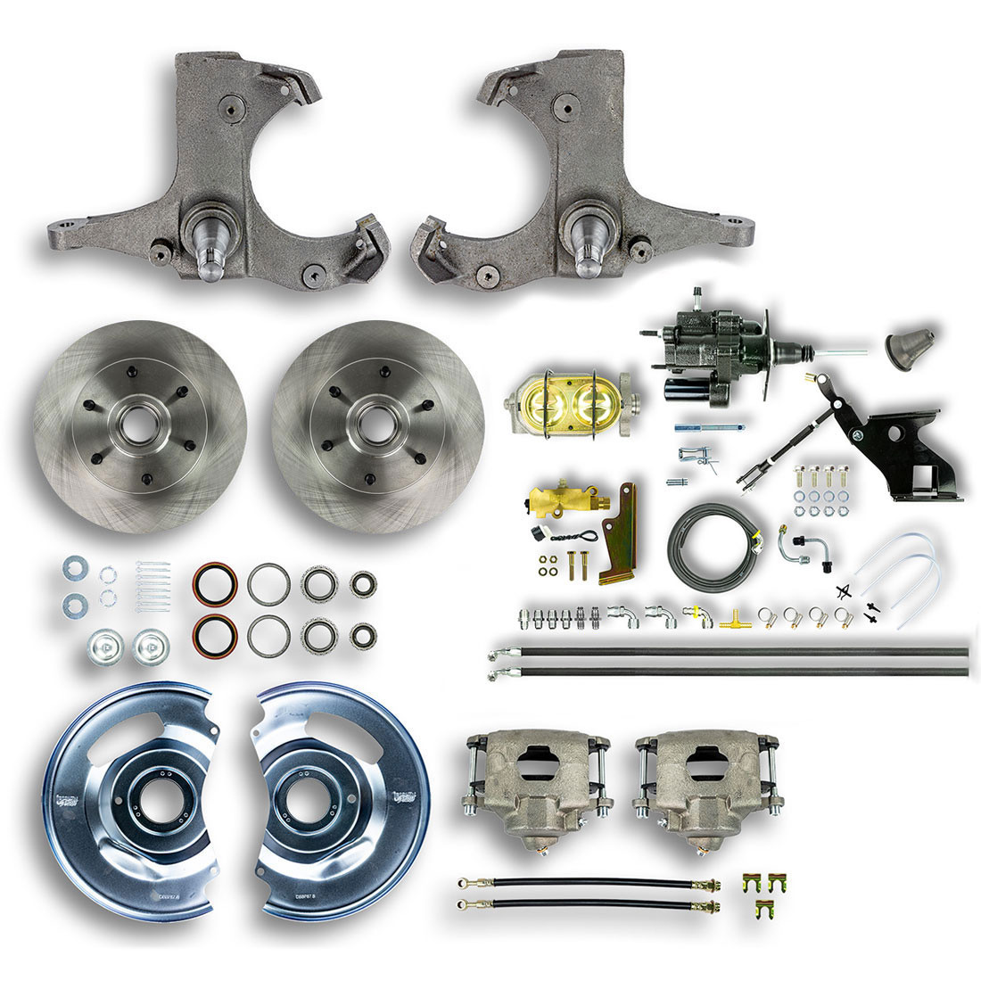 The Right Stuff 1967-70 GM C10/C15 Truck/Suburban 2WD, Power Hydro Boost Disc Brake Conversion - (THB6726-P)