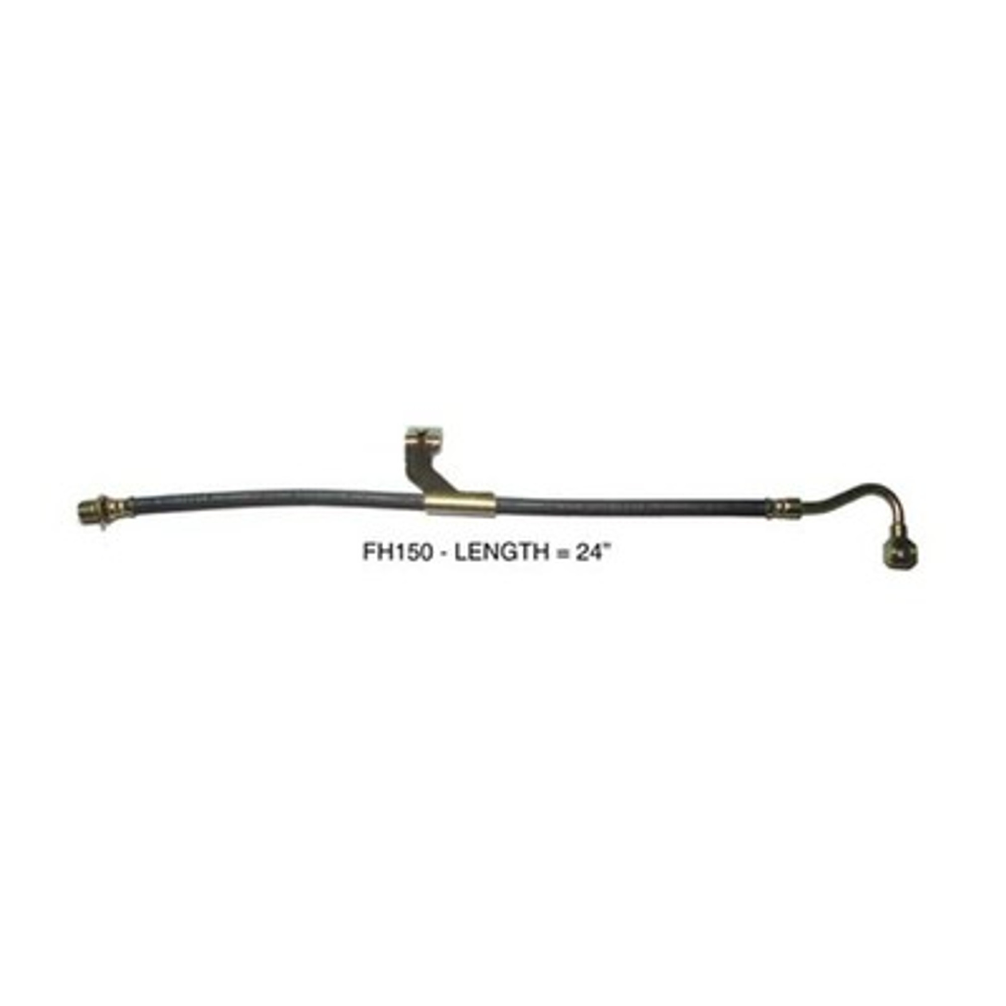 The Right Stuff 79-86 Chevrolet C20 Brake Hydraulic Hose with 13x2.50 brakes right - (FH150)
