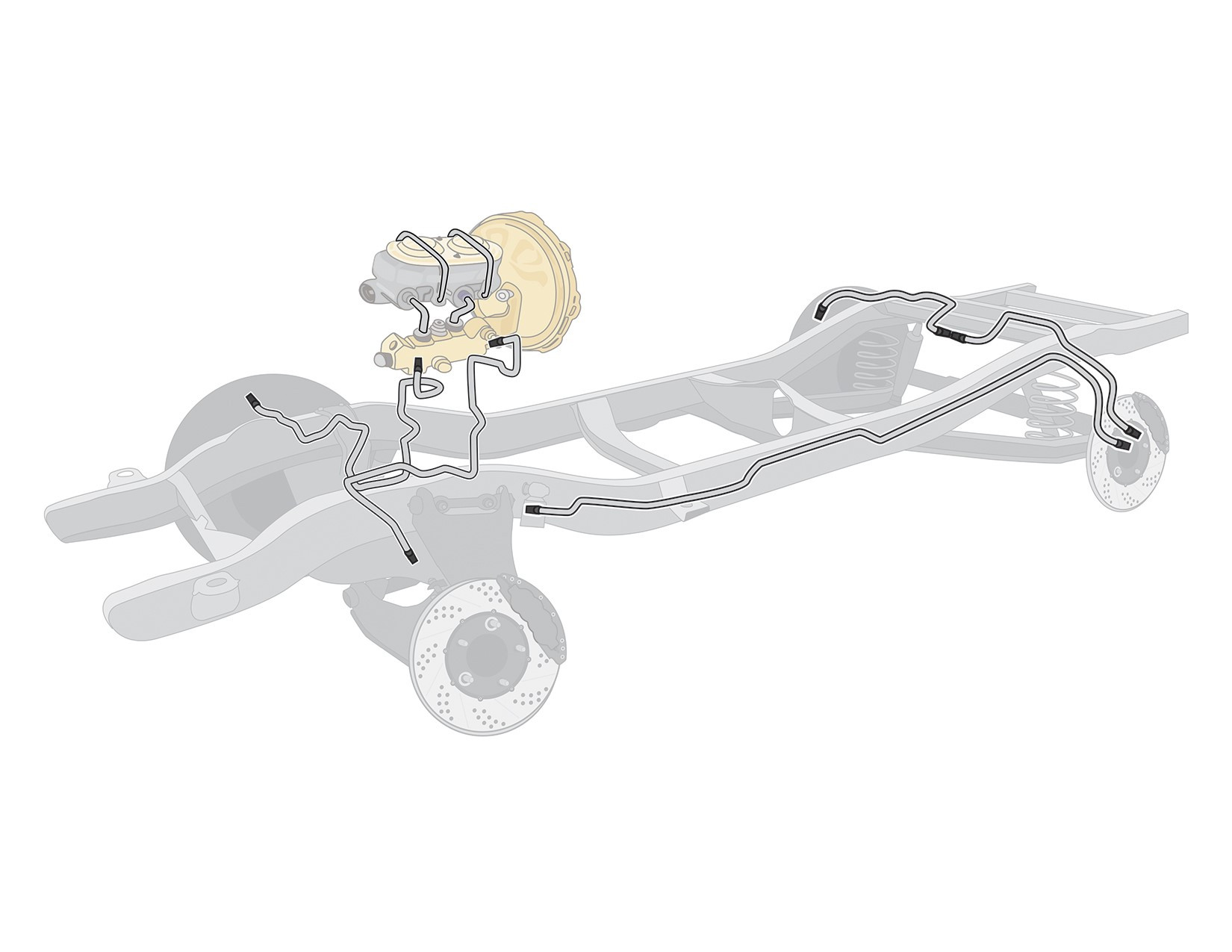 The Right Stuff | ZBS1007S | Brake Line Kit
