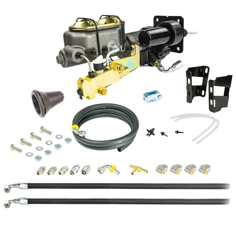 The Right Stuff 1959-70 Full Size Chevy Hydro Boost & Master Cylinder Combination Kit Disc/Drum - (GHB590971)