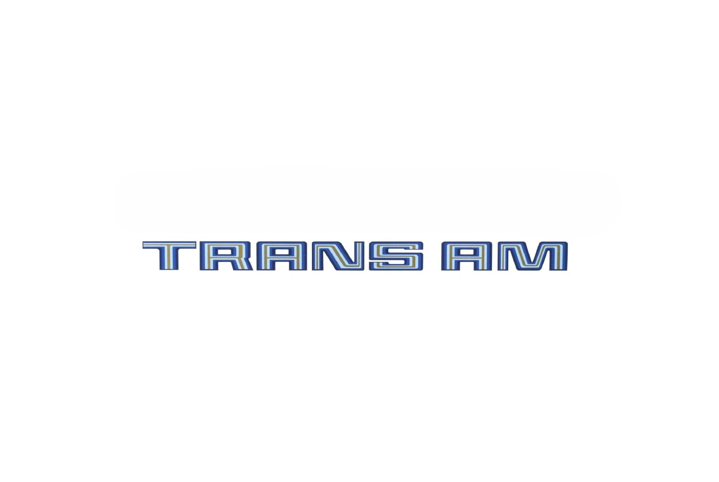 Trim Parts 1978-1980 Trans Am Fender Decal - Blue - (TPG-6331)