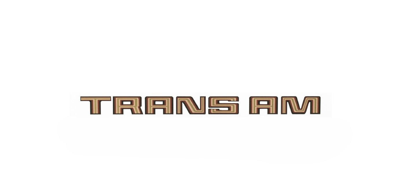 Trim Parts 1980 Trans Am Bronze Fender Decal - (TPG-6771)