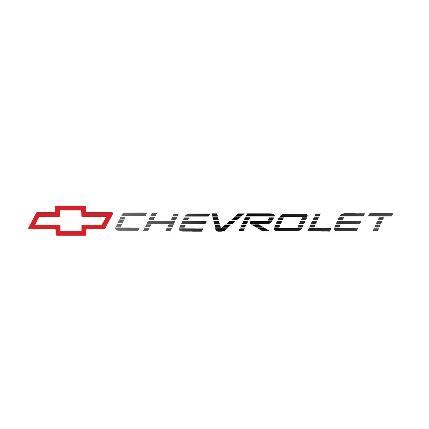 Trim Parts 1992-93 Chevrolet and Bowtie Fleetside 2.7" Tailgate letterset - Charcoal - (TPG-9138)