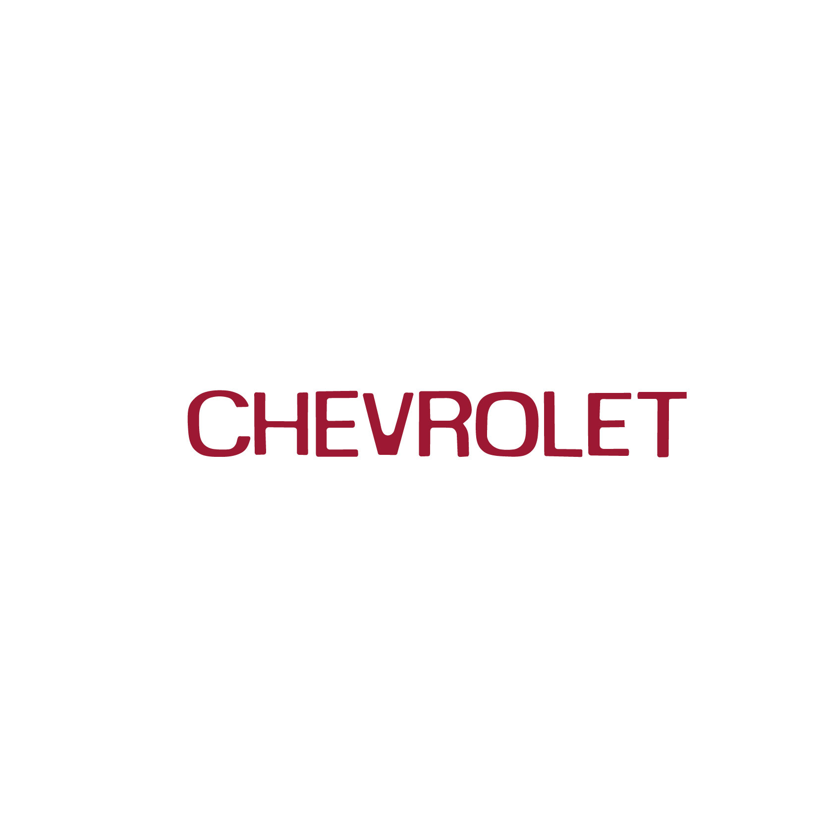 Trim Parts 1973-80 Chevy Fleetside Tail gate Letterset - Red - (TPG-9141)