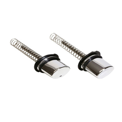 Trim Parts 1955-57 Chevrolet Full Size Car Door Handle Push Button Kit, Pair - (1201A)