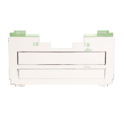 Trim Parts 1969-70 Chevrolet Full Size Car Radio Dial Lens W/Green Letters, Each - (2121)