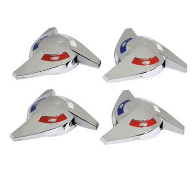 Trim Parts 1962 Chevrolet Impala SS Wheel Cover Spinners W/Retainers, Set of 4 - (2195)