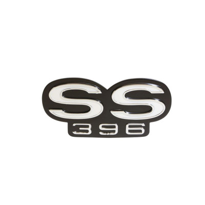 Trim Parts 1966 Chevrolet Chevelle Grille "SS 396' Emblem W/Fasteners, Each - (4310)