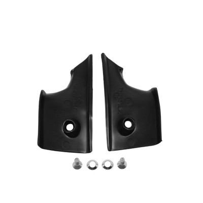 Trim Parts 1968-72 Chevrolet Chevelle/Monte Carlo Window Molding Corners W/Fasteners, Pair - (4585)