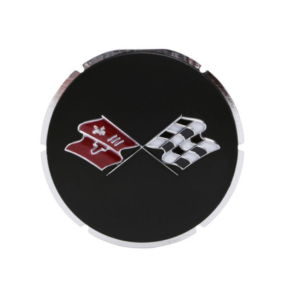 Trim Parts 1967 Chevrolet Corvette Gas Lid Emblem Only, Each - (5010)