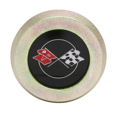 Trim Parts 1969-1975 Corvette Primered Horn Button W/O Tilt & Telescopic Steering, Each - (5073B)