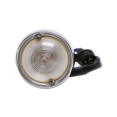 Trim Parts 1963-67 Chevrolet Corvette Clear Park Lamp Assembly, Each - (5339-CLEAR)