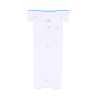 Trim Parts 1972-75 Chevrolet Corvette W/O Air Climate Control Lens, Each - (5551)