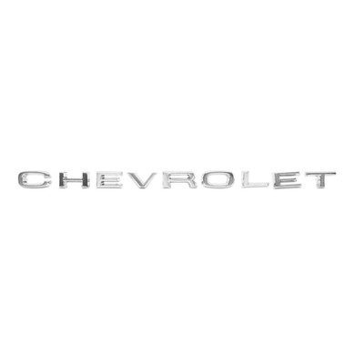 Trim Parts 1967-68 Chevrolet Truck Hood “Chevrolet” Letters Set - (9500)