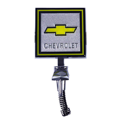 Trim Parts 1977-80 Chevrolet Truck/Blazer/Suburban Hood Emblem w/ Bowtie & Script - (9900)