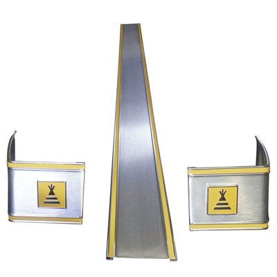 Trim Parts Trim Parts - 1977 Chevrolet & GMC C/K Camper Special Truck Cab Molding Set - (9935)