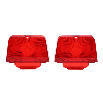 Trim Parts 1962-64 Chevrolet Chevy II/Nova Tail Light Lamp Lens, Pair - A3037