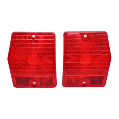 Trim Parts 1965 Chevrolet Chevy II/Wagon Tail Light Lens, Pair - (A3052)