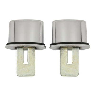 Trim Parts 1962-65 MOPAR B-Body Door Handle Push Button Kit, Pair - (MP5201)