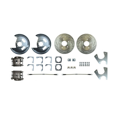 The Right Stuff 68 Chevy II w/10/12 Bolt Rear, Performance Series Rear Disc Brake Conversion - (AFXRDM5-PC2)