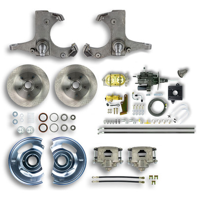 The Right Stuff 1960-62 Chevrolet/GMC Truck/Suburban Hydro Boost Front Disc Brake Conversion Kit - (THB6015-P)