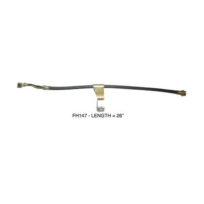 The Right Stuff 1989-1990 GM 3/4 Ton (K20/K25) 8600LB GVW Rear Flex Hose, Right - (FH147)