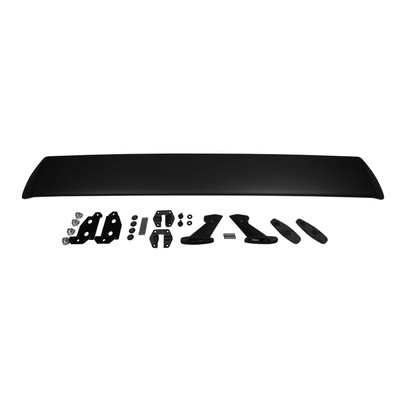 Trim Parts 70-76 Duster/Demon Licensed Mopar Organosol Black Go Wing Spoiler, Complete Kit - (MP608B)