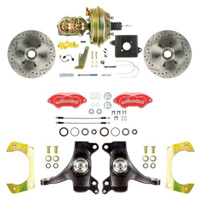 The Right Stuff 1960-62 Chevy/GMC Performance series 2" Drop, Power Front Disc Brake Conversion - (TDC6016DZP)