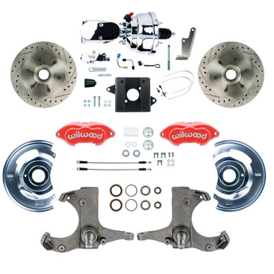 The Right Stuff 1960-62 Chevy/GMC Performance Series, Power Front Disc Brake Conversion Kit - (TDC6016ZXP)