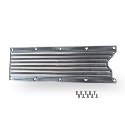 The Right Stuff Detailing Gen 3 LS Valley Cover, Finned, Natural Machined - (G3LSVCF-K)
